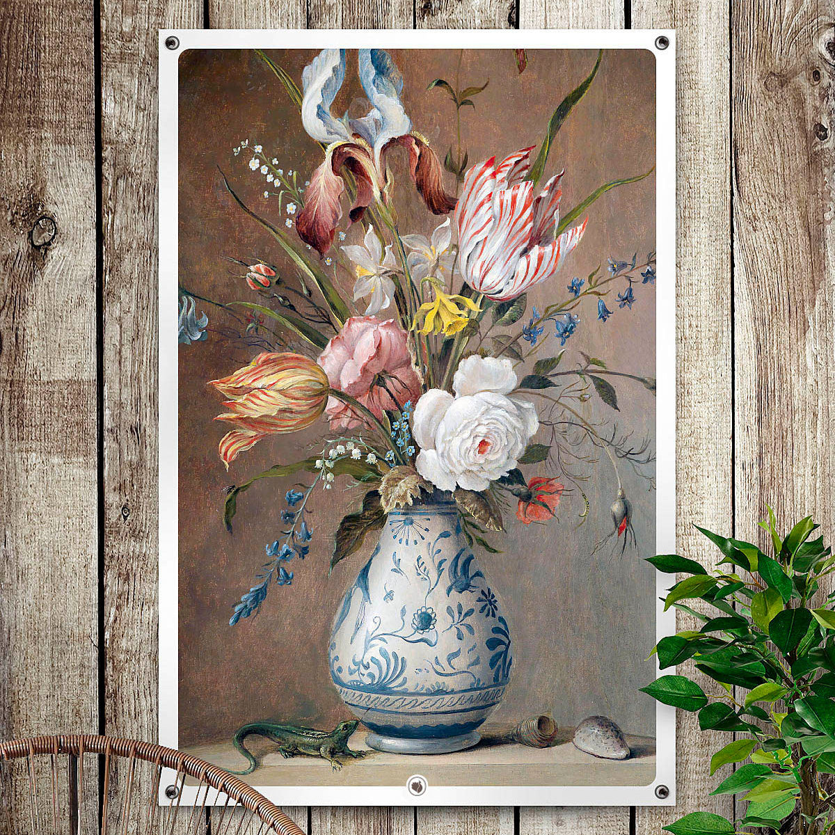 HIP ORGNL Bloemstilleven met Porseleinen vaas Garden Side