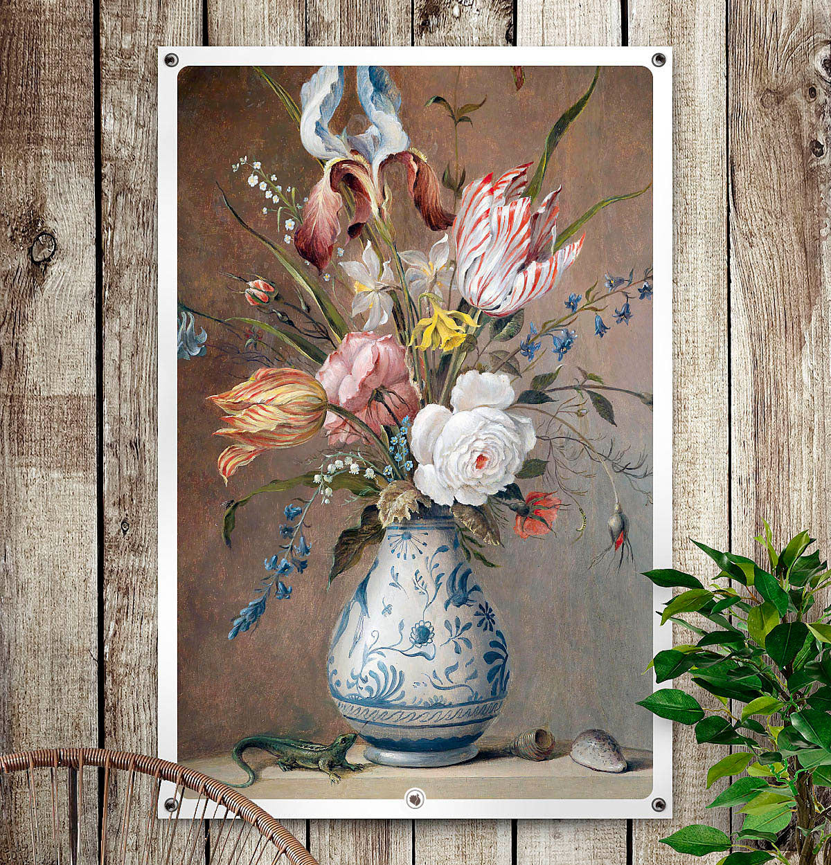 HIP ORGNL Bloemstilleven met Porseleinen vaas Garden Side