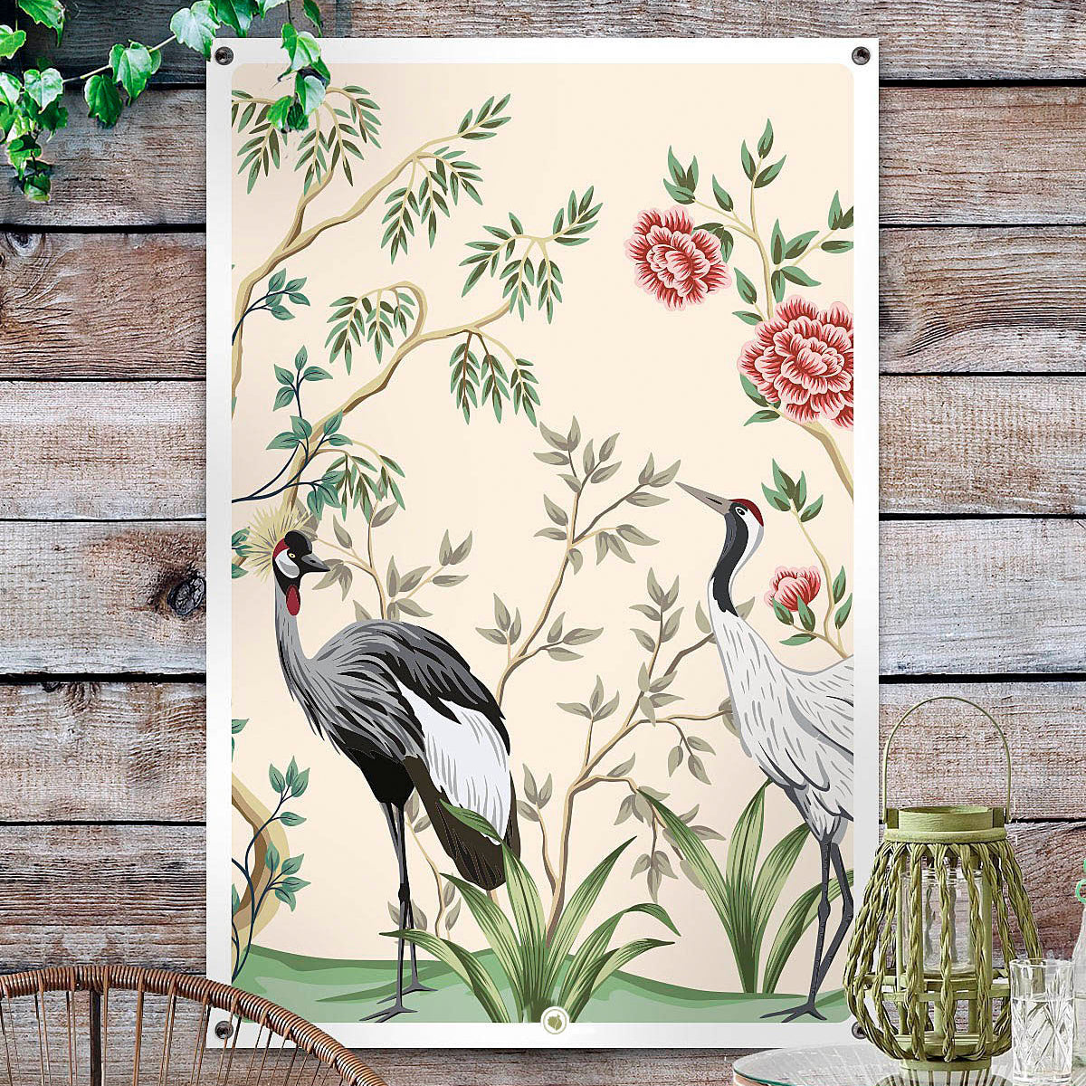 HIP ORGNL Wise Crane Birds Gjapanarden