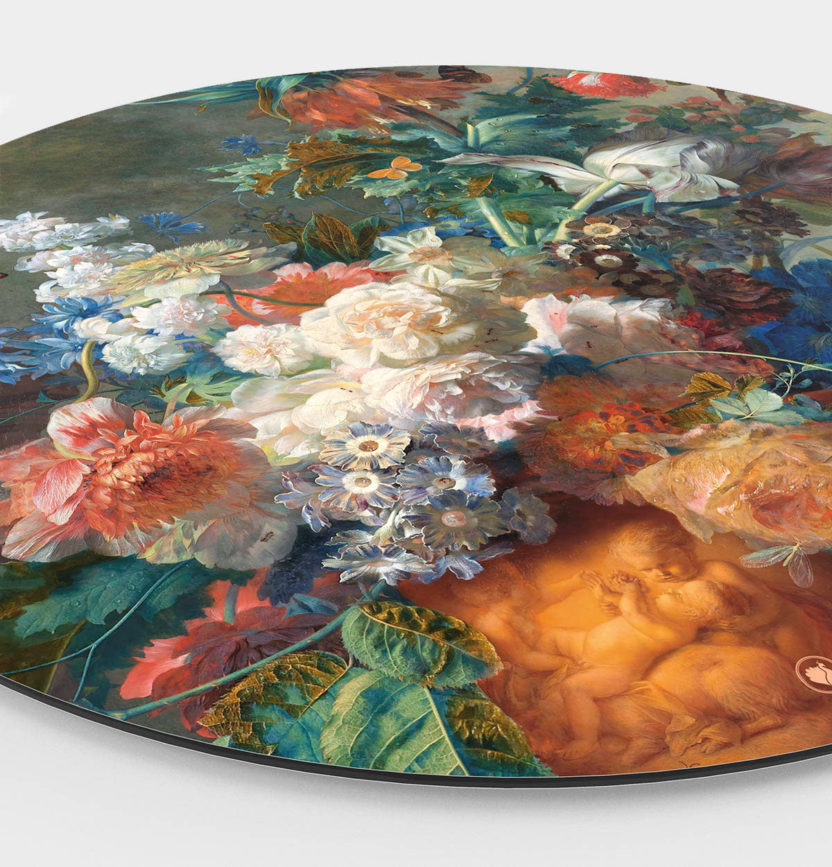 Wandcirkel HIPORGNL-Masters_Stilleven-met-bloemen-Jan van-Huysum-1723_Side