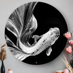 Wandcirkel HIPORGNL_Animals_Rond_Fish_Front