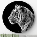Wandcirkel HIPORGNL_Animals_Rond_Tiger_Front