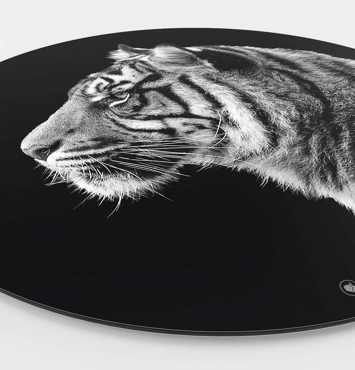 Wandcirkel HIPORGNL_Animals_Rond_Tiger_Side