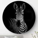 Wandcirkel HIPORGNL_Animals_Rond_Zebra_Front