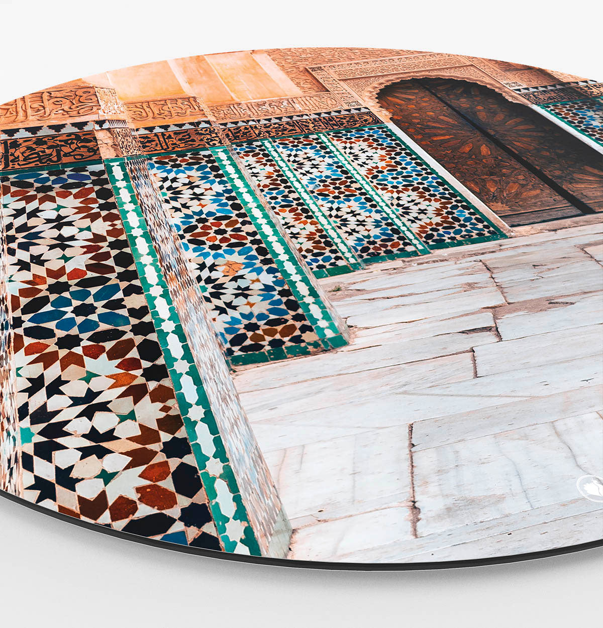 Wanddecoratie met architecture in marrakesh.