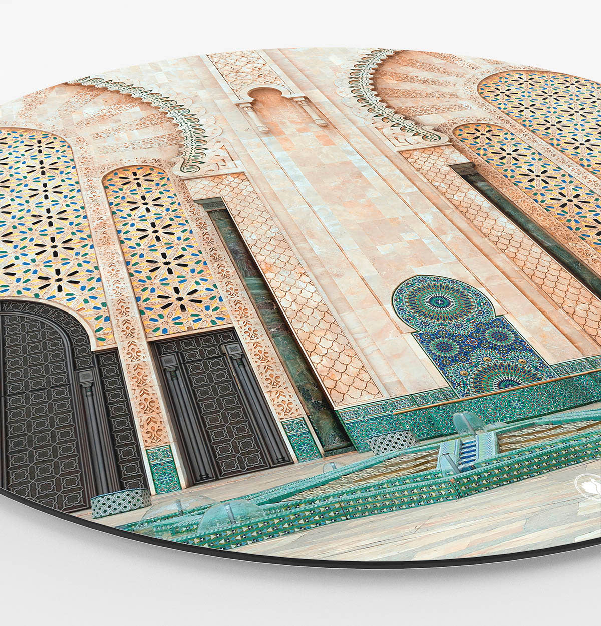 Wanddecoratie met architecture in Casablanca.