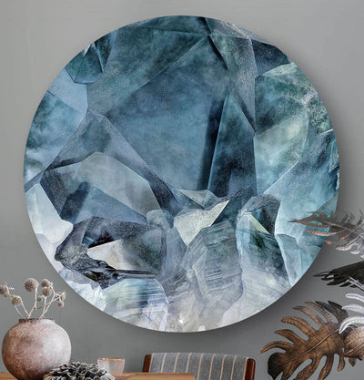 Blue Crystal wandcirkel
