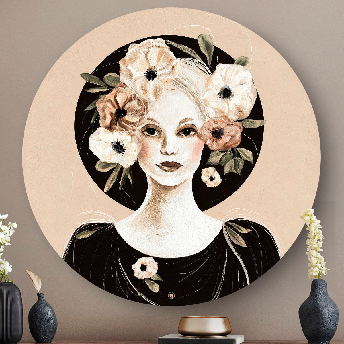 HIPORGNL_Ethereal_Female_Flower_Wreath_Round_Front