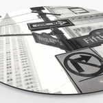 Wanddecoratie met verkeersbord van fifth avenue in New York, ook wel de Big Apple.