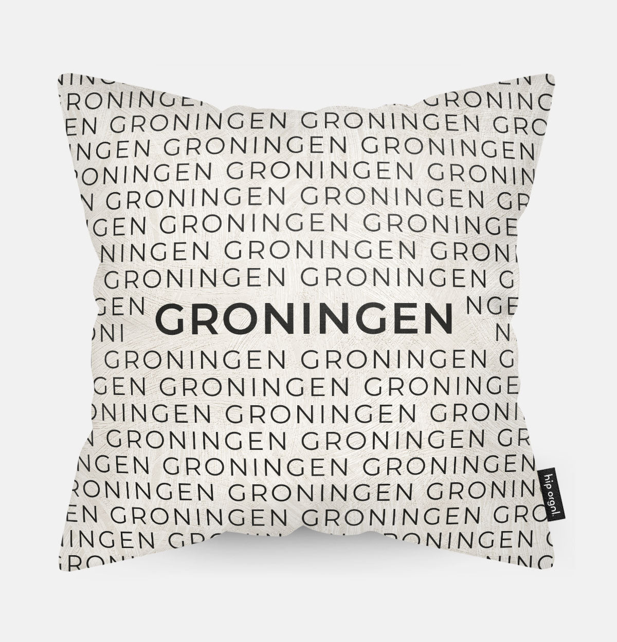 Sierkussen voorzijde de stad Groningen