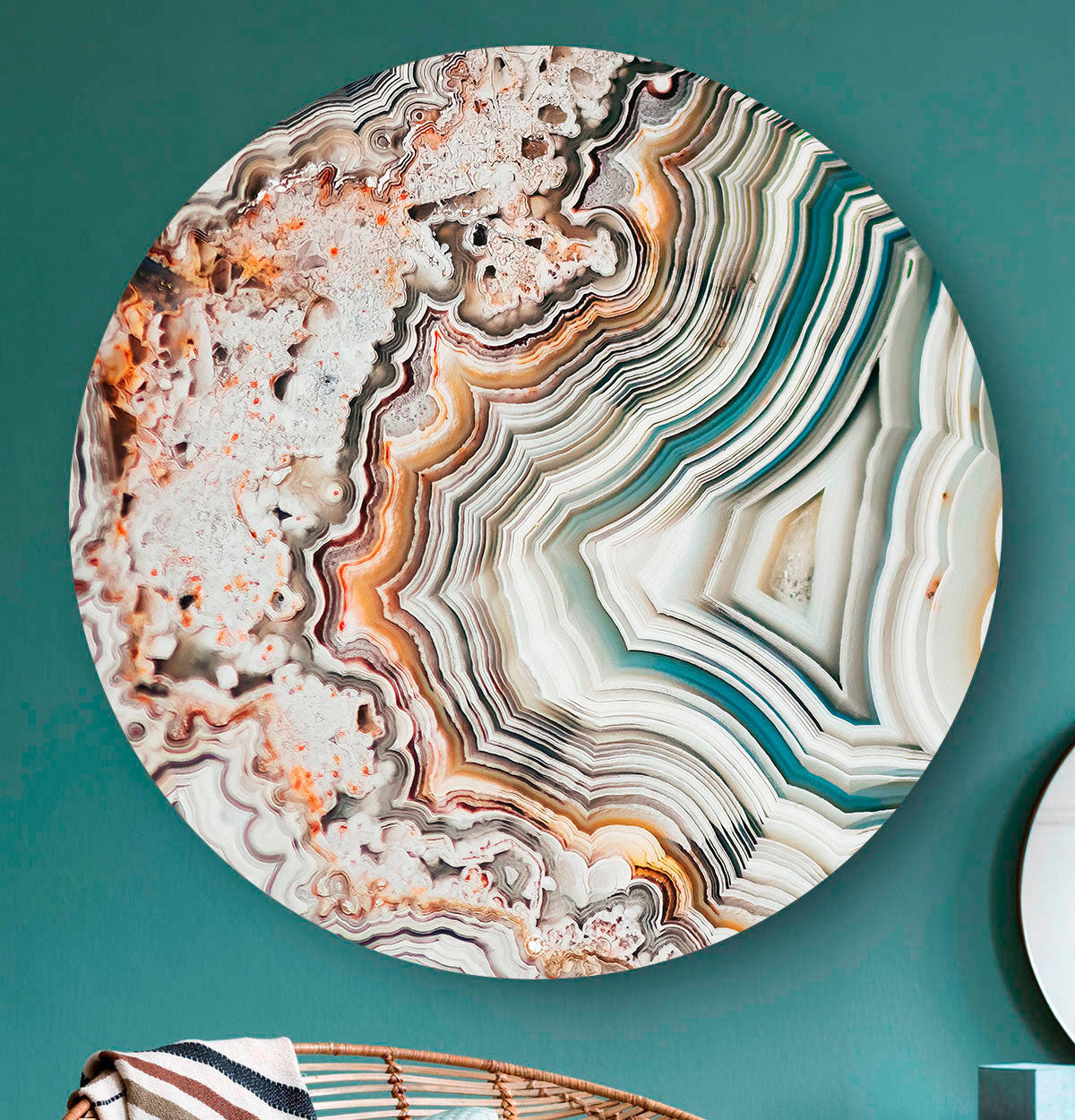 Wandcirkel HIPORGNL_Lace_Geode