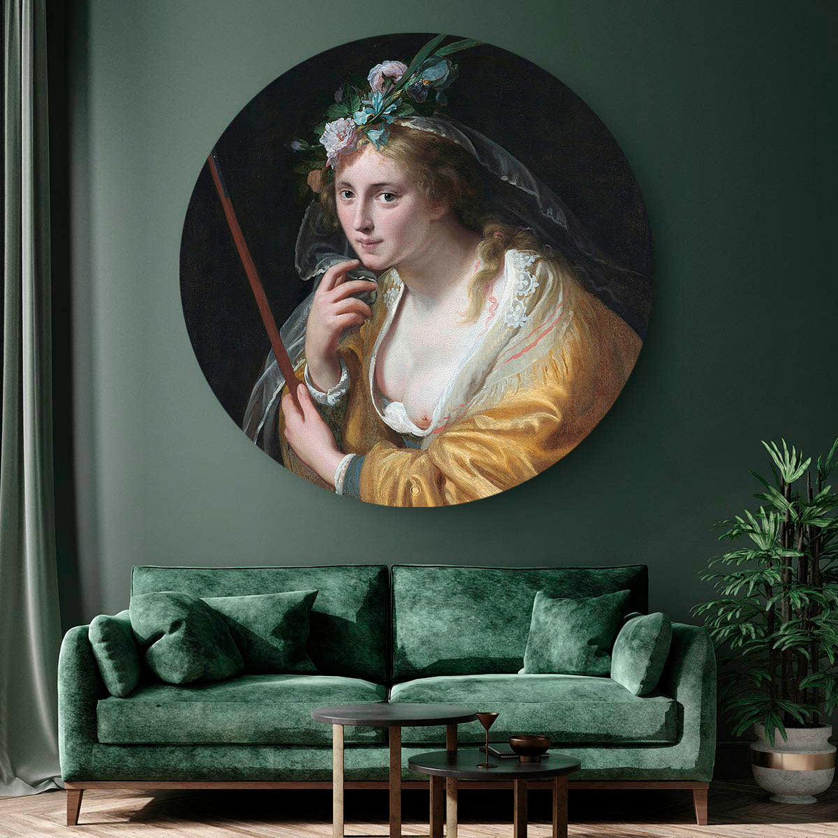 Wandcirkel HIPORGNL_Masters-een-herderin-wanddecoratie