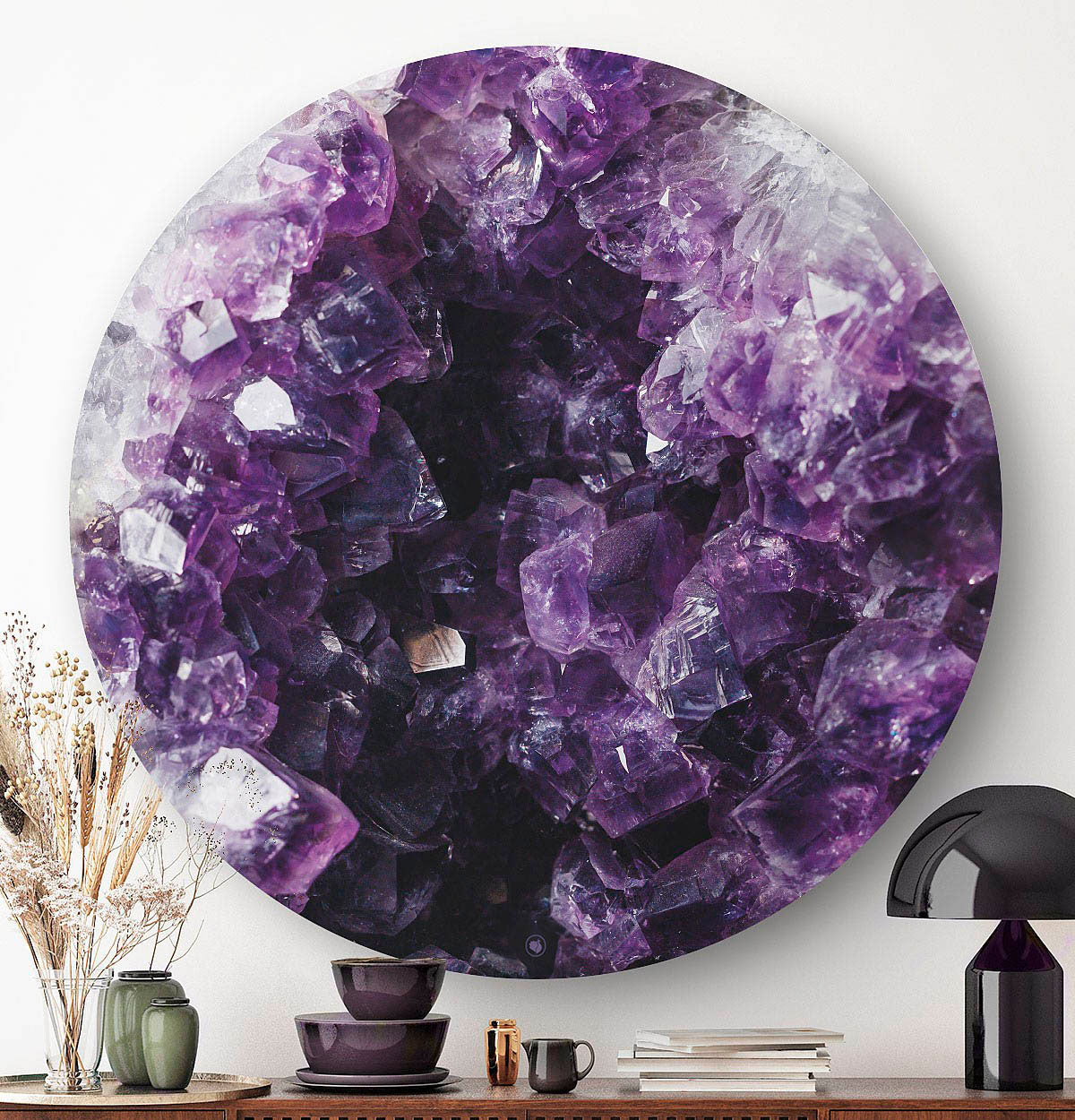 HIP ORGNL Naturals Amethyst Wandcirkel