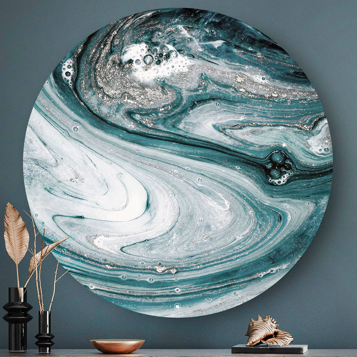 HIP ORGNL Naturals Aqua Geode Front