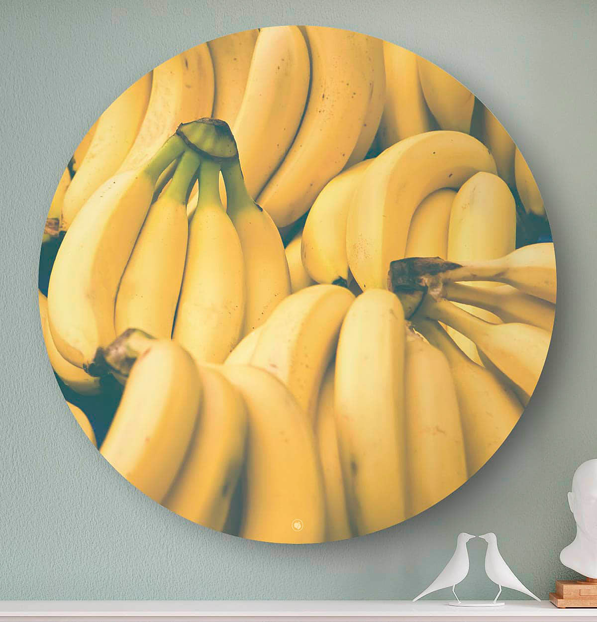 HIPORGNL Naturals Bananas Wandcirkel