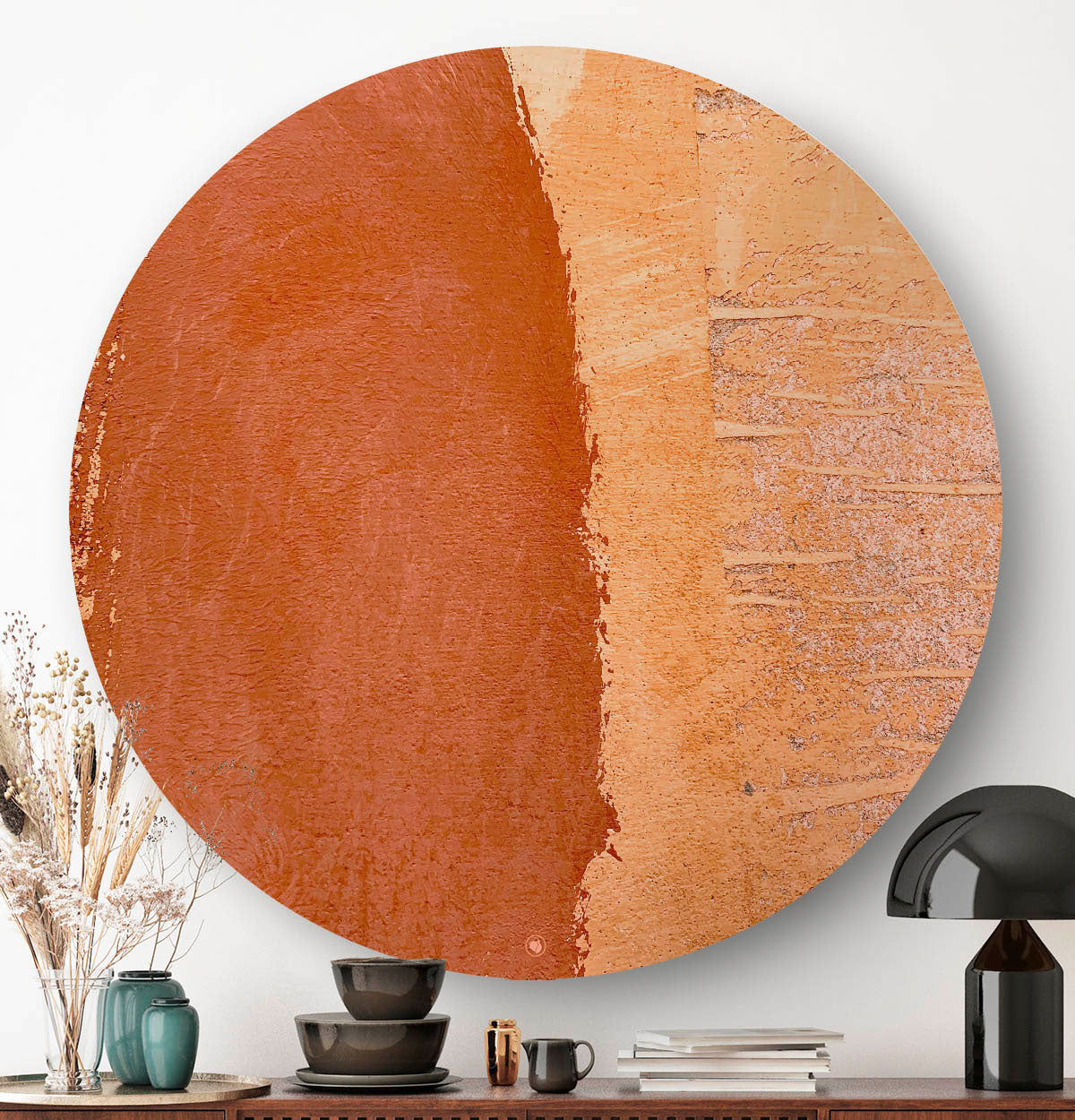 HIP ORGNL Naturals Terracotta Stone Wandcirkel