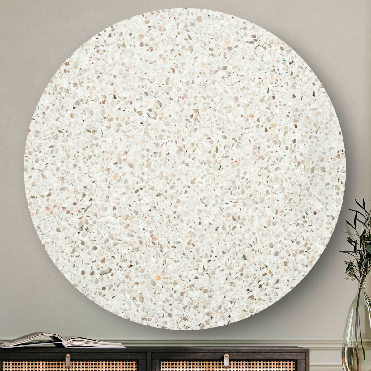 HIP ORGNL Terrazzo Marble Wandcirkel