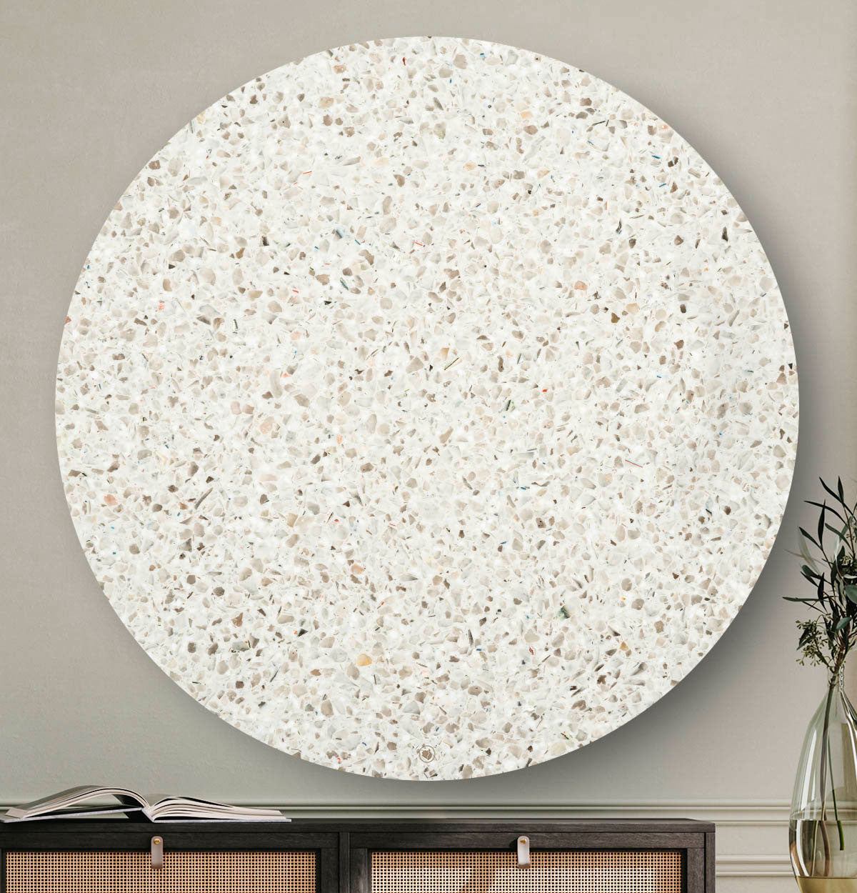 HIP ORGNL Terrazzo Marble Wandcirkel