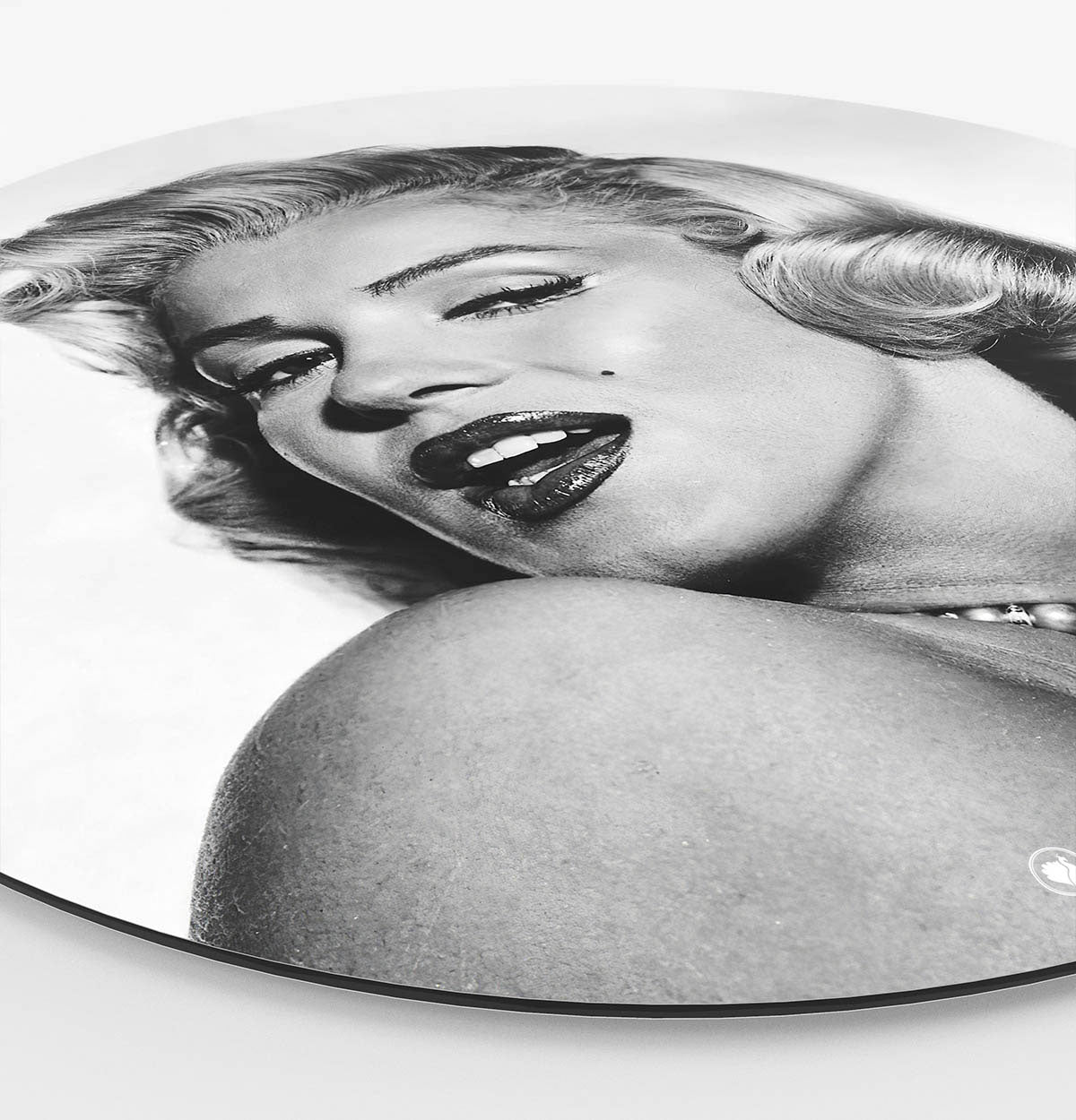 Wanddecoratie met Marilyn Monroe.