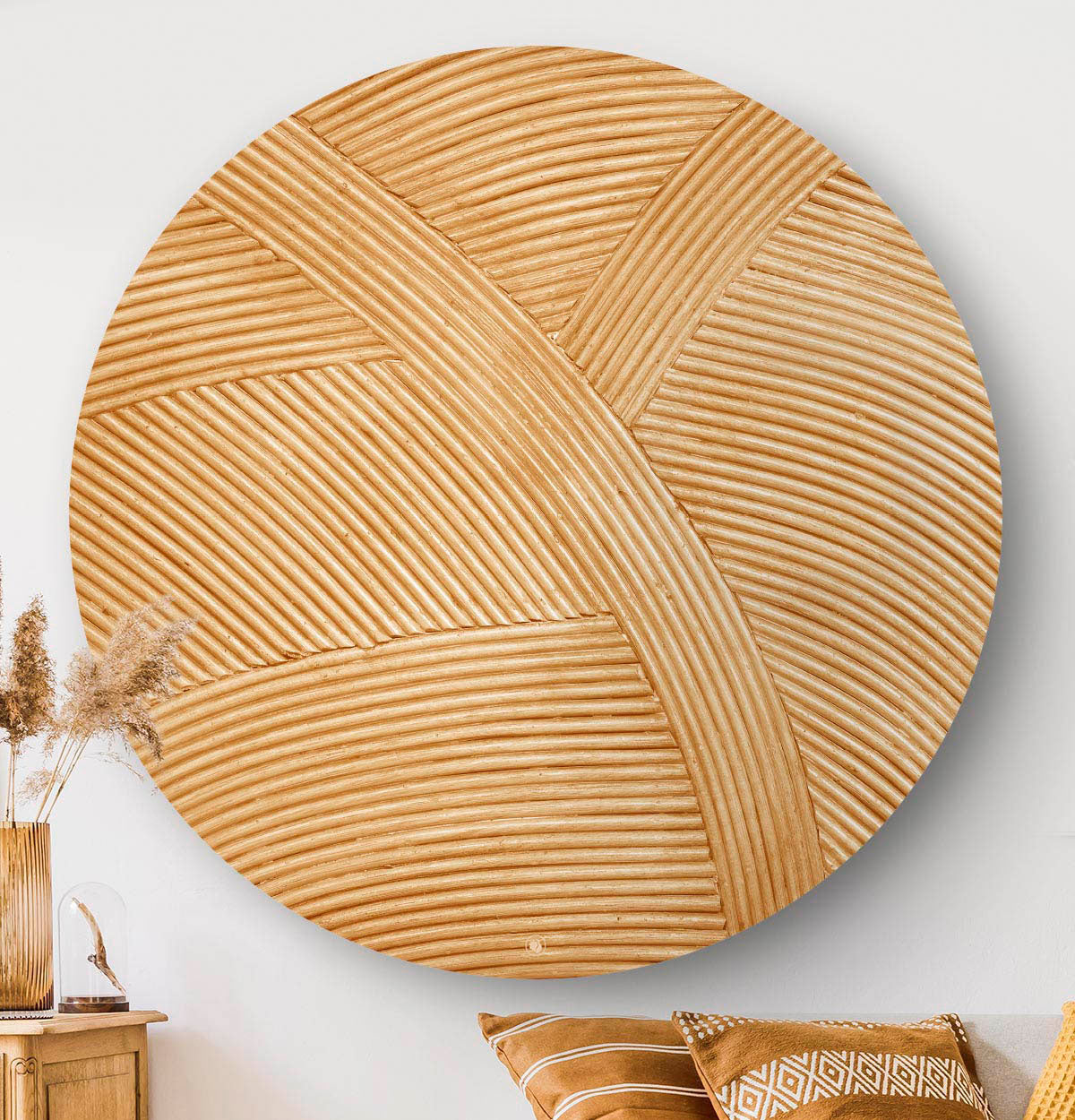 Wandcirkel Rotan