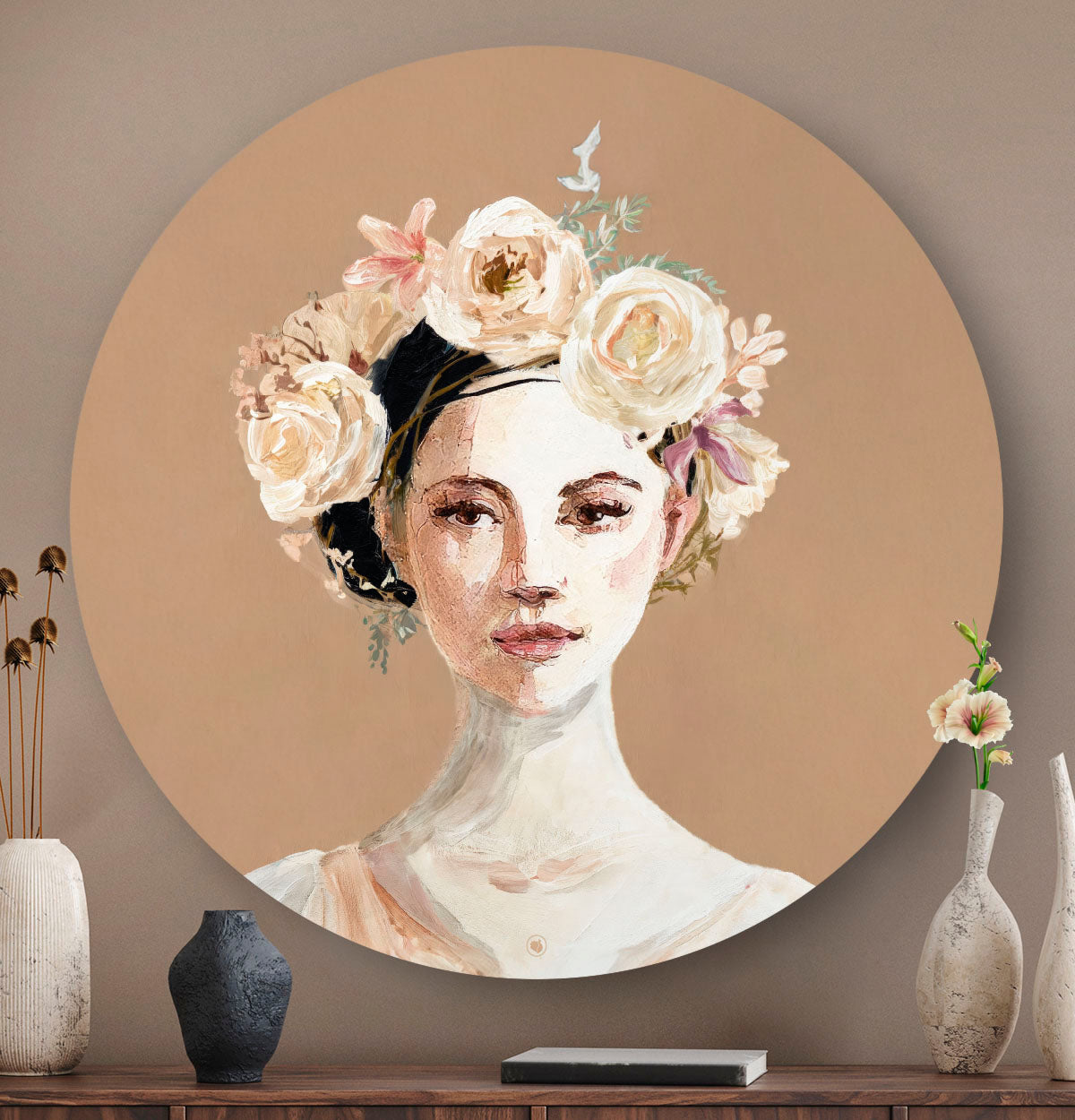 HIPORGNL_Wild_Flower_Femme_Round_Front