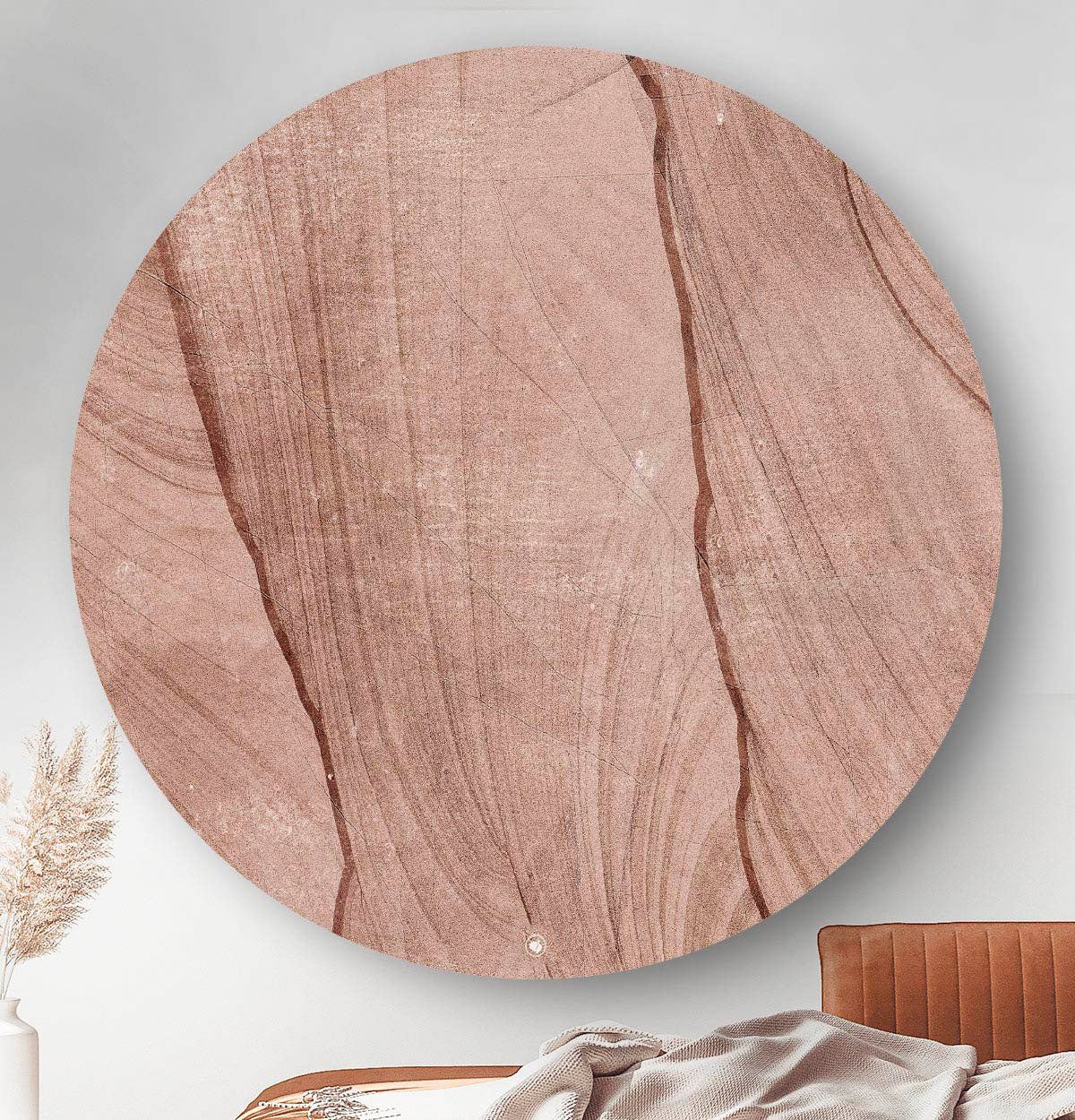 Wandcirkel HIPORGNL_Wood_Grain
