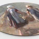 Wandcirkel HIP ORGNL Meisjes dragen een pan Side