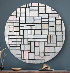Wandcirkel HIP ORGNL Compositie No. IV Mondriaan