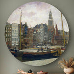 Wandcirkel HIP ORGNL Het Damrak in Amsterdam