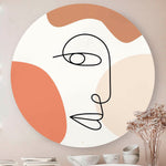 HIP ORGNL Fine-art Abstract Eye Wandcirkel