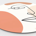 HIP ORGNL Fine-art Abstract Eye Wandcirkel Side