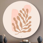 HIP ORGNL Fine-art Abstract Seaweed Wandcirkel