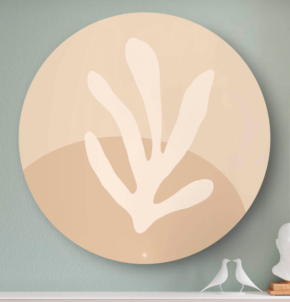 HIP ORGNL Fine-art Abstract Coral Front