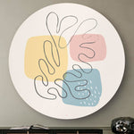 HIP ORGNL Fine Art Organic Shapes Wandcirkel