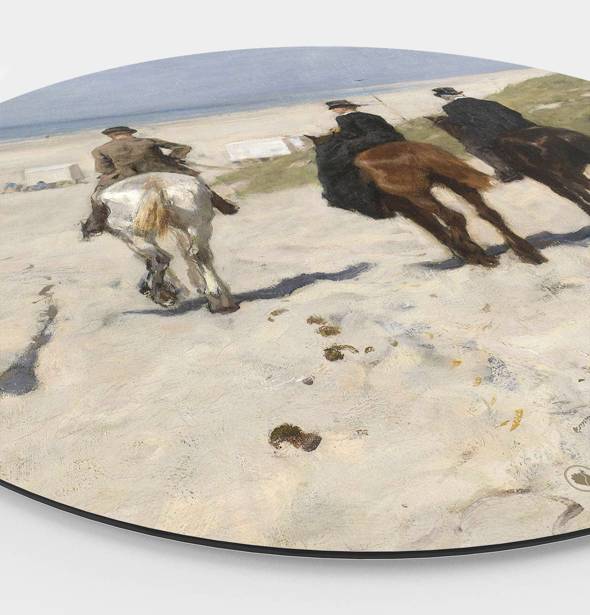 Wandcirkel HIP_ORGNL_Masters_Morgenrit_Langs_het_strand-Side