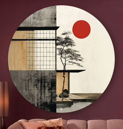 HIP ORGNL® Zen Architectural Sun Round