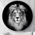 Wandcirkel HIPORGNL_Animals_Rond_Lion_Front