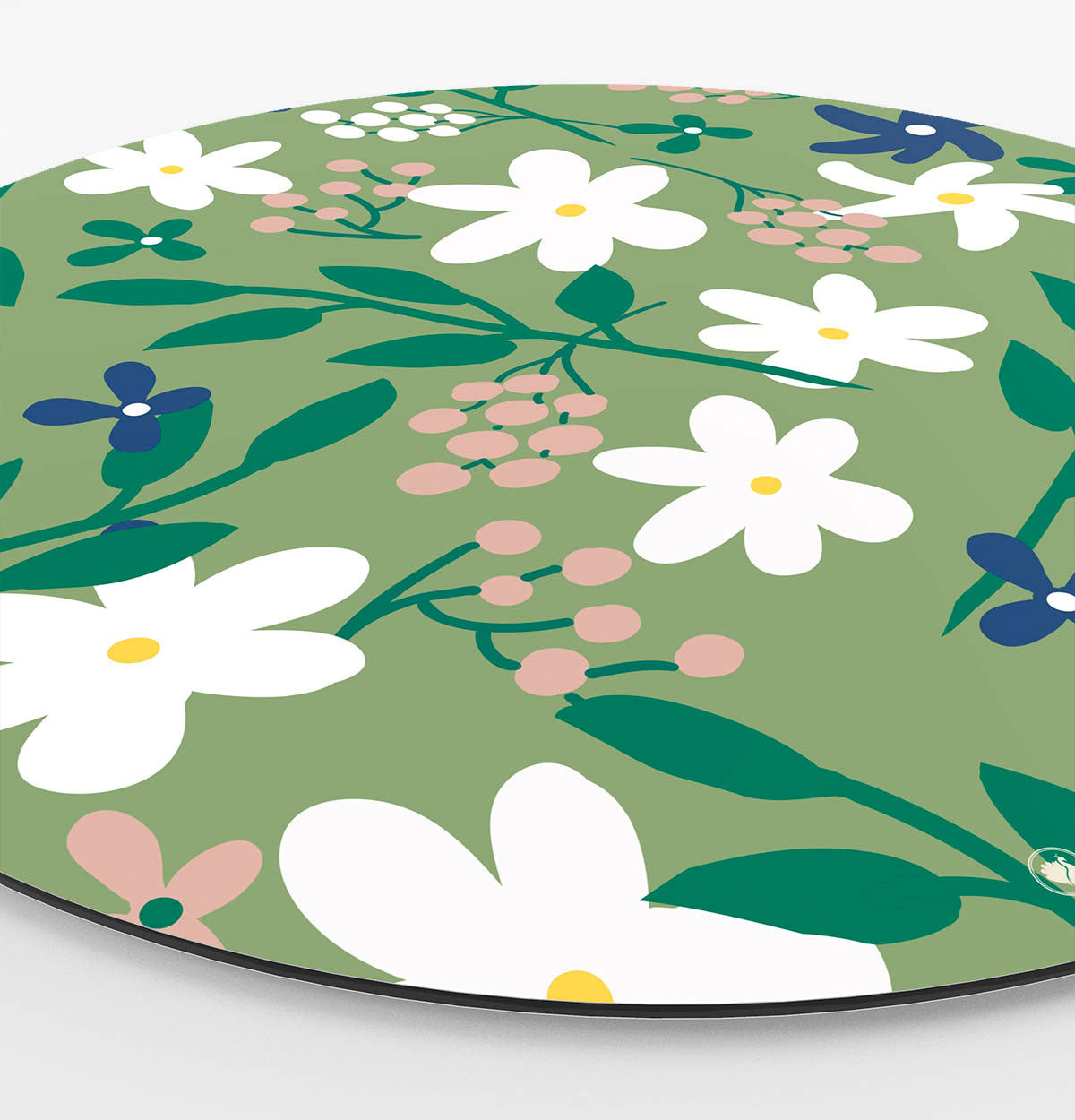 HIP ORGNL Fine-art Modern Wild Floral Wandcirkel Side