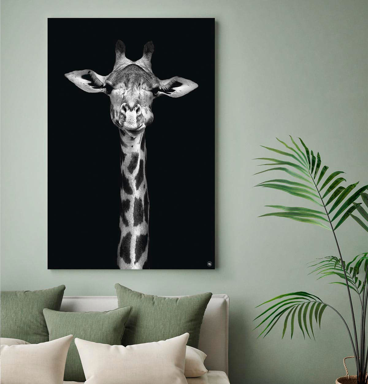Wanddecoratie Schilderij Giraf